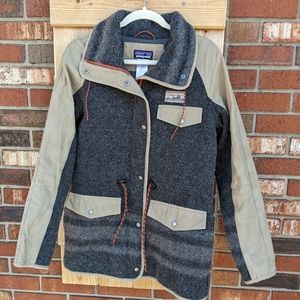 Patagonia reclaimed wool parka